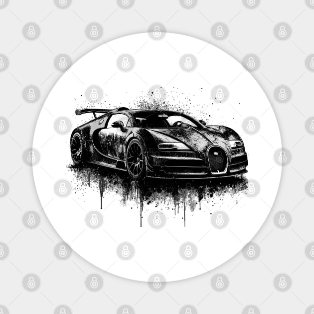 Bugatti Veyron Magnet by Vehicles-Art